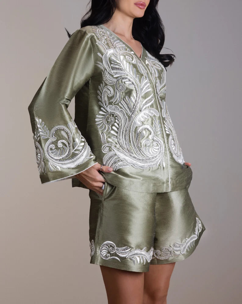 Sultana Embroidered Top