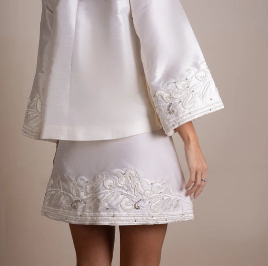 ⁠White Lotus Skirt