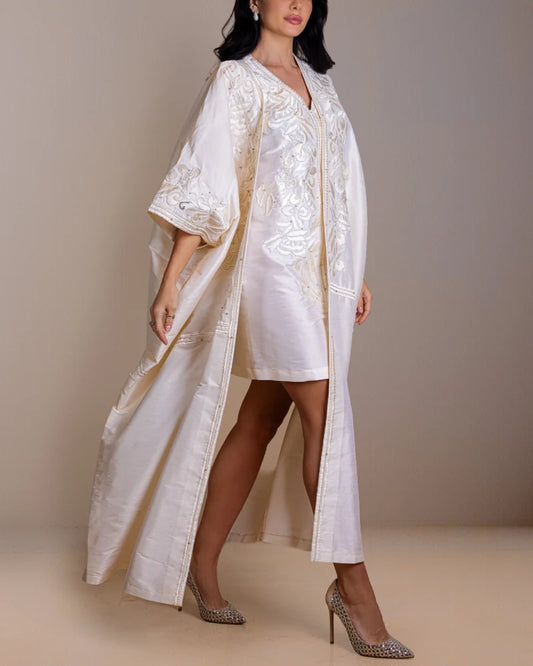 White Lotus Long Bisht