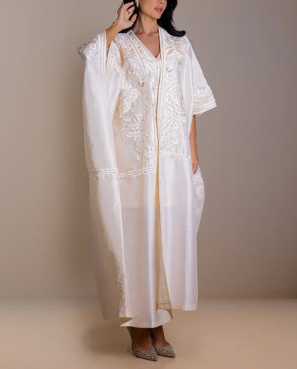 White Lotus Long Bisht
