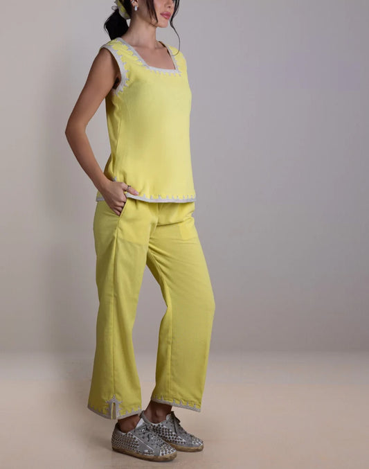 Straight-Leg Pants