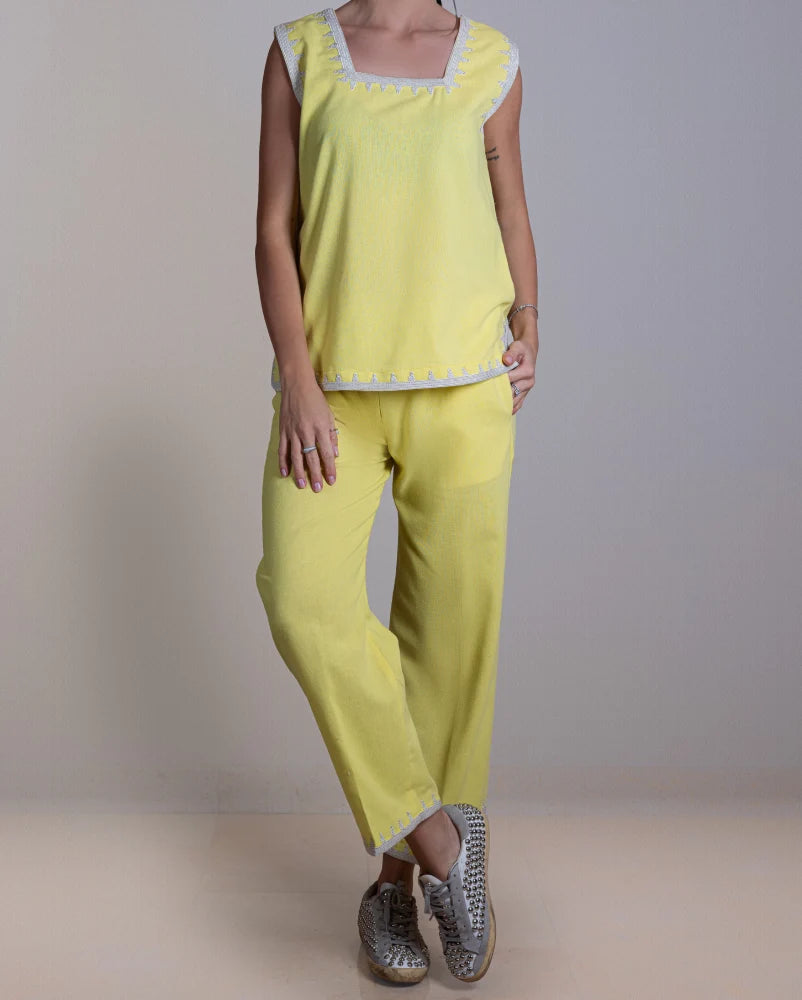 Straight-Leg Pants