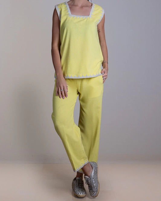 Straight-Leg Pants