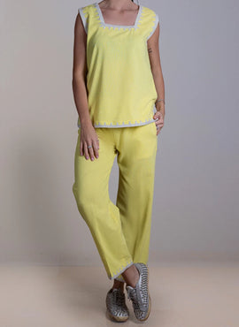 Straight-Leg Pants